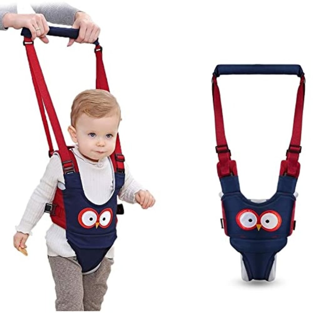 Watolt Baby Walking Harness - Back-saver - Owl Design - 7-24 months